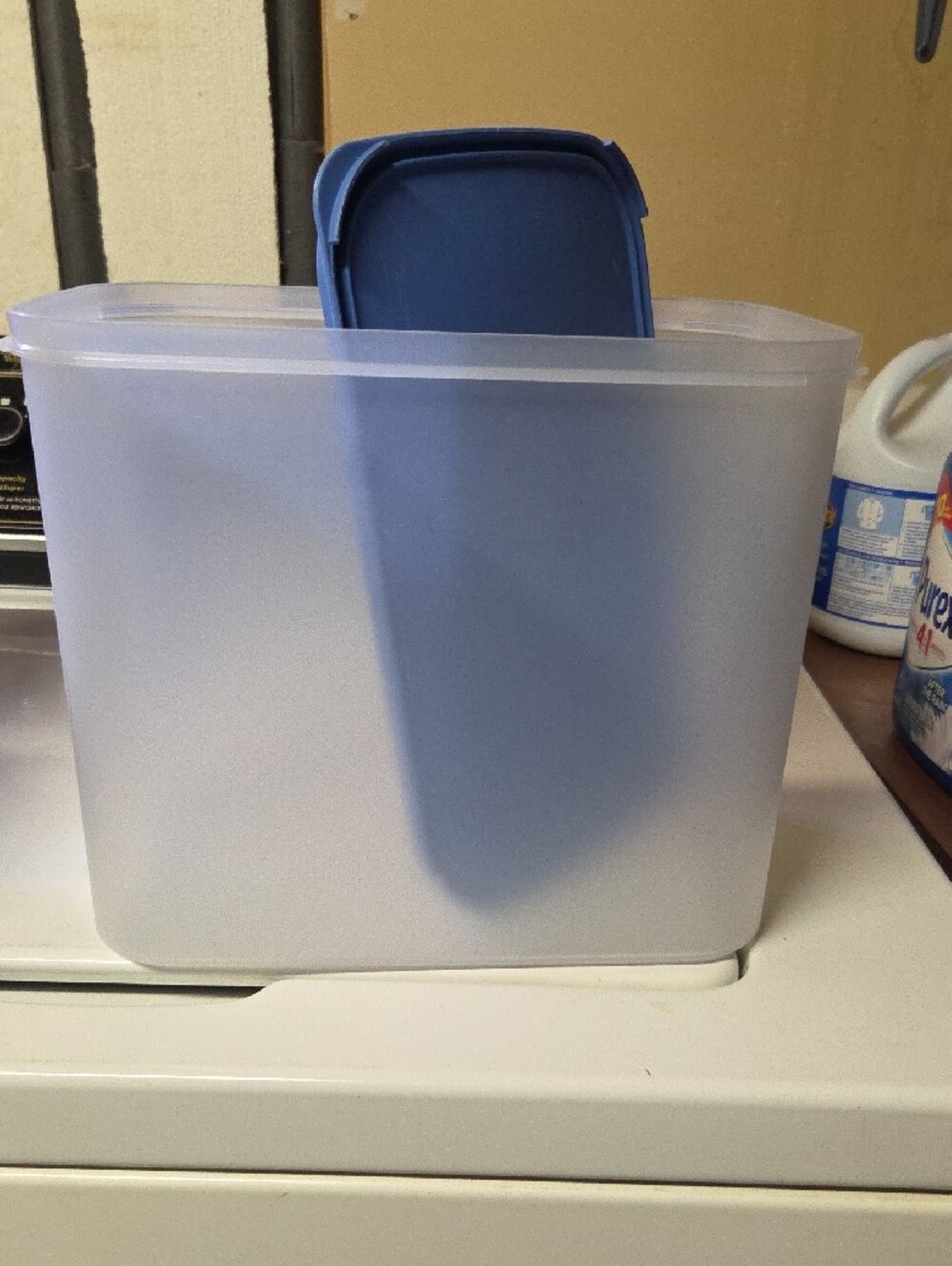 Tupperware Translucent Clear Food Storage Container - Picture 3 of 3